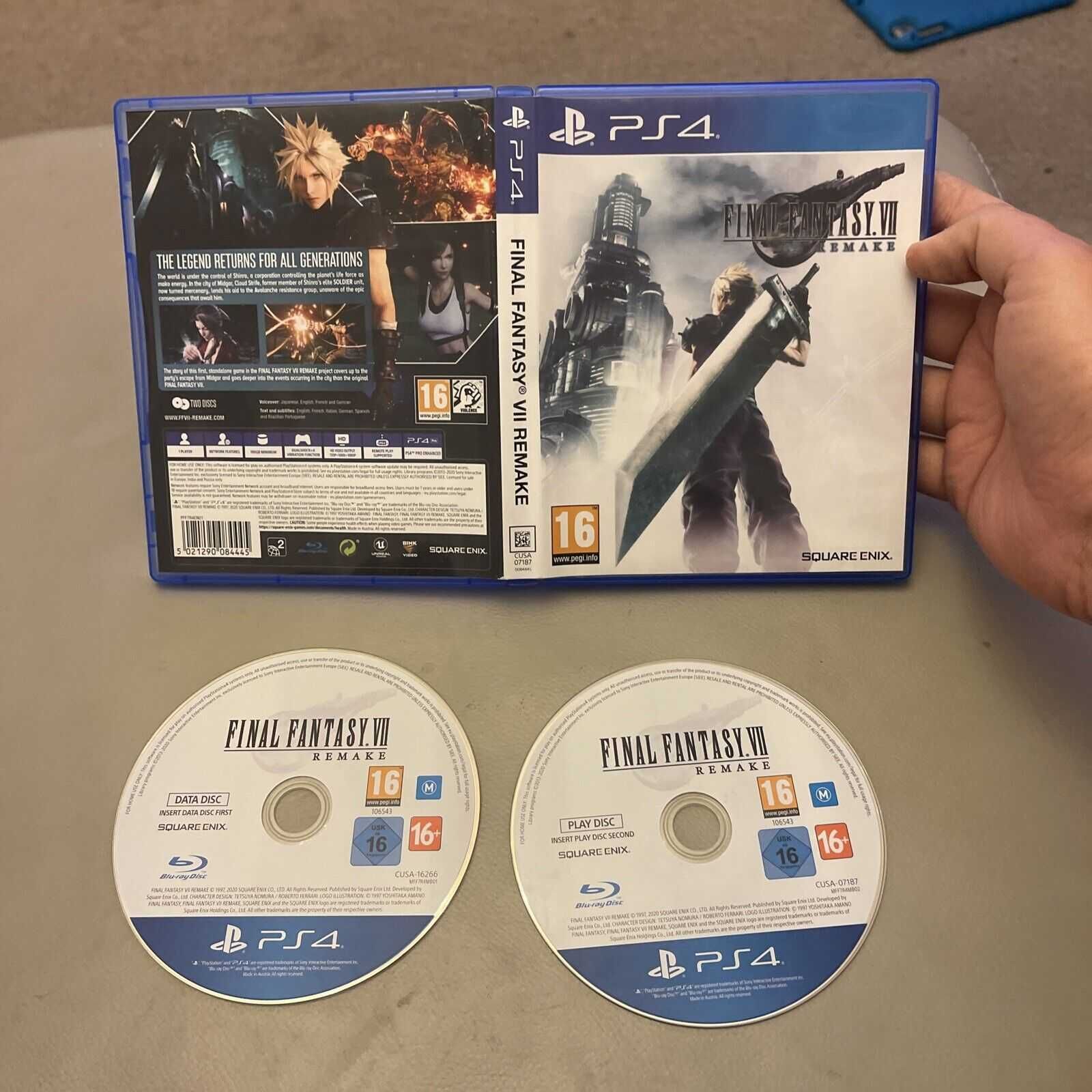 Final Fantasy VII Remake PS4