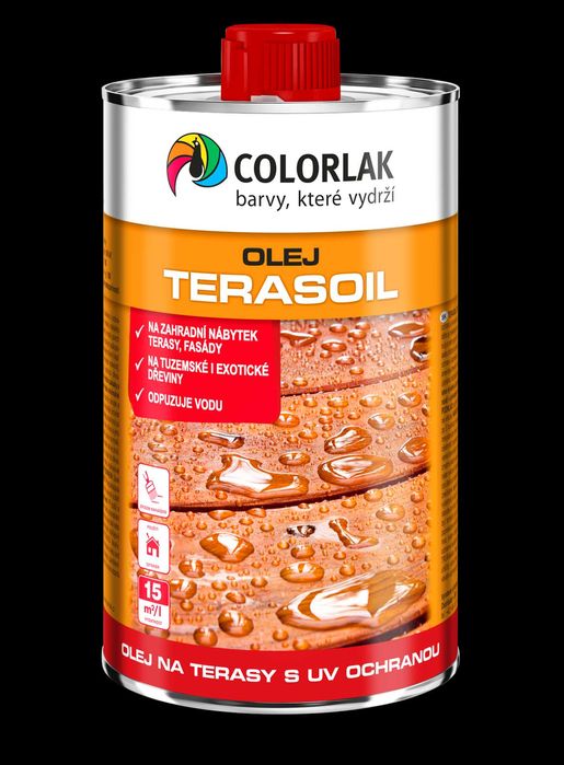 TERASOIL Colorlak Olej tarasowy z ochroną UV - BEZBARWNY