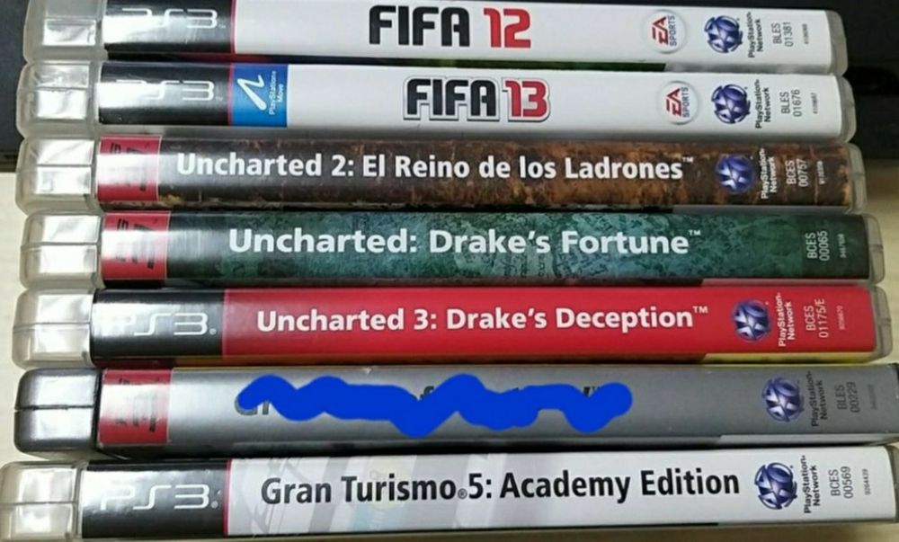 Jogos para PlayStation PS3.