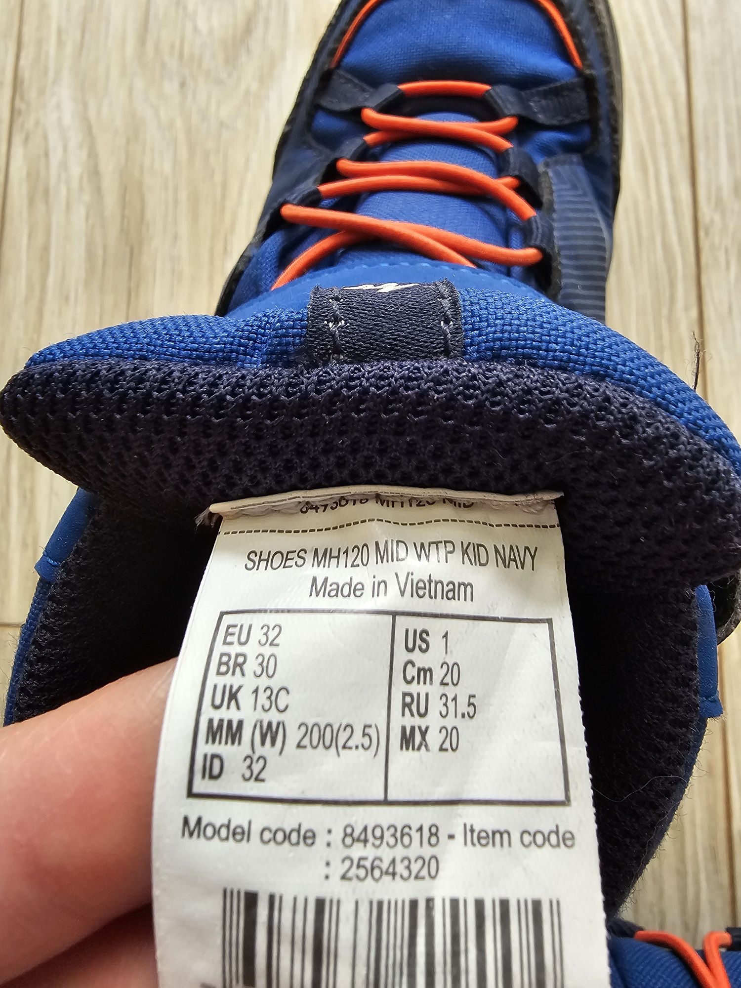 Buty trekingowe r. 32 Quechua