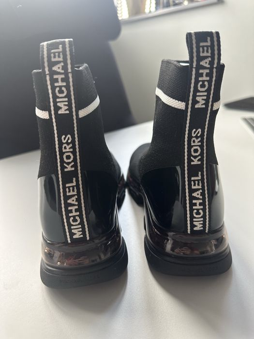 Черные кроссовки носки Michael Kors 37р. Оригинал