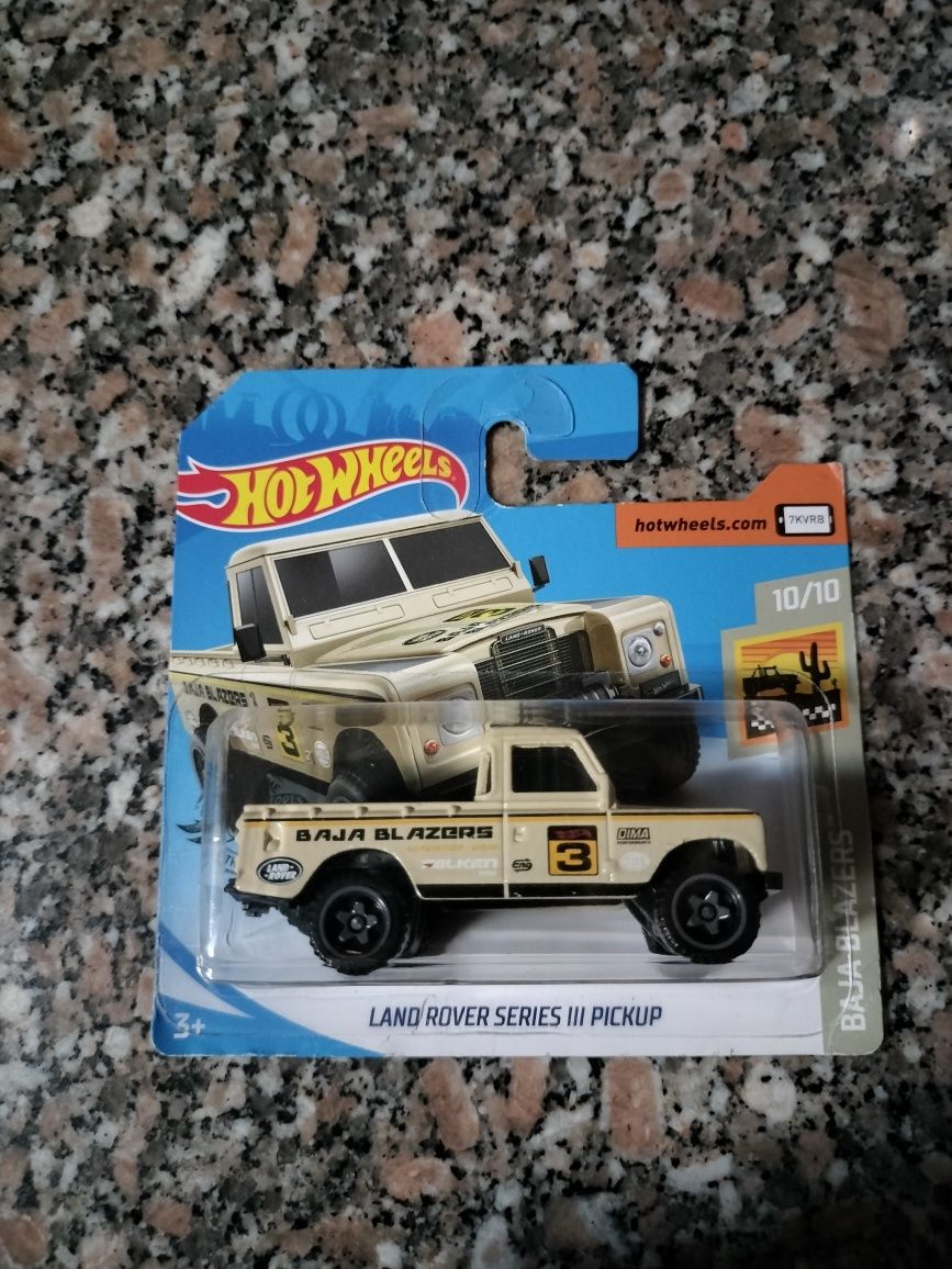 Hot Wheels Land Rover Series III Pickup