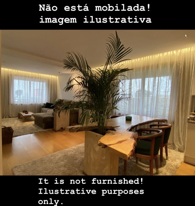 Apartamento T1 R/c  1 Linha do Mar em condomínio fechado