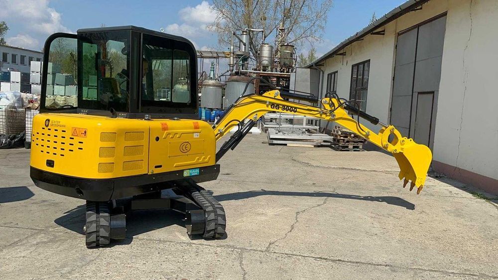 Koparka GG3000, Minikoparka 3T. Gunter Grossmann 3000kg