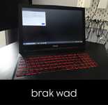 Laptop gamingowy MSI gl63 i7-8750H, GTX 1050 Ti, SSD 500GB + HDD 1TB