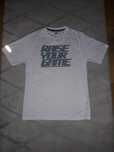 T-shirt sportowy m biała nadruk