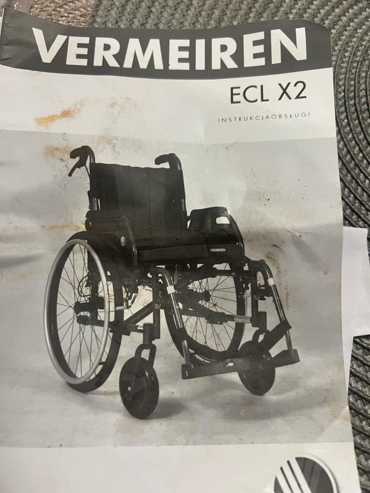 Wózek inwalidziki ECL X2 używany!!