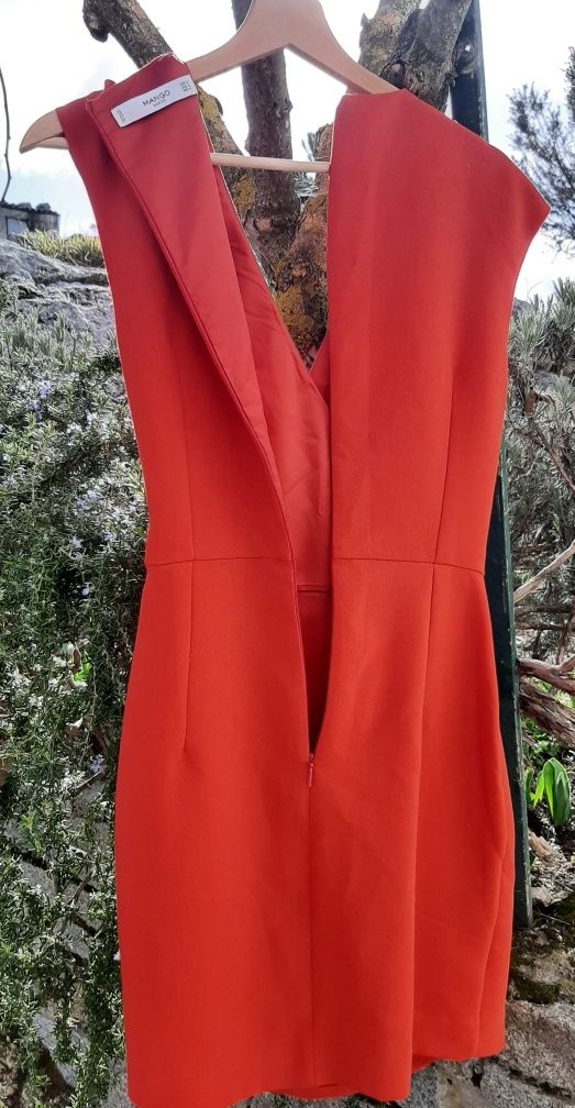 Vestido vermelho MANGO