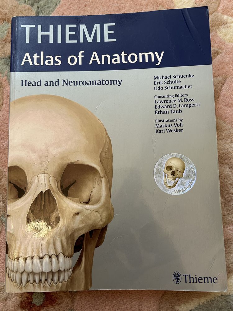 Zestaw atlasow thieme anatomia