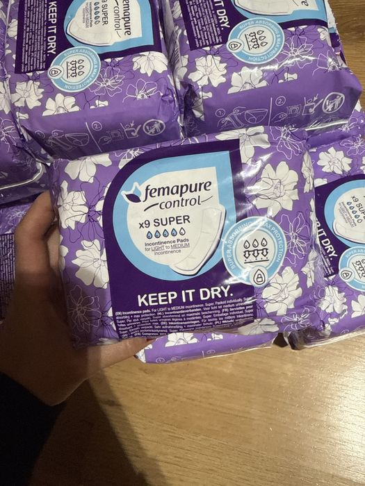 Zapas podpasek 12 opakowań