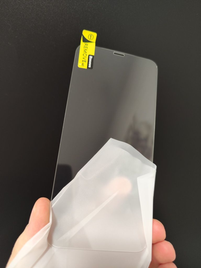 2 защитных стекла Baseus для Apple iPhone 13 / 13 Pro / 14. Премиум