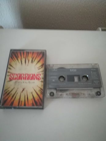 Scorpions Cassete Áudio