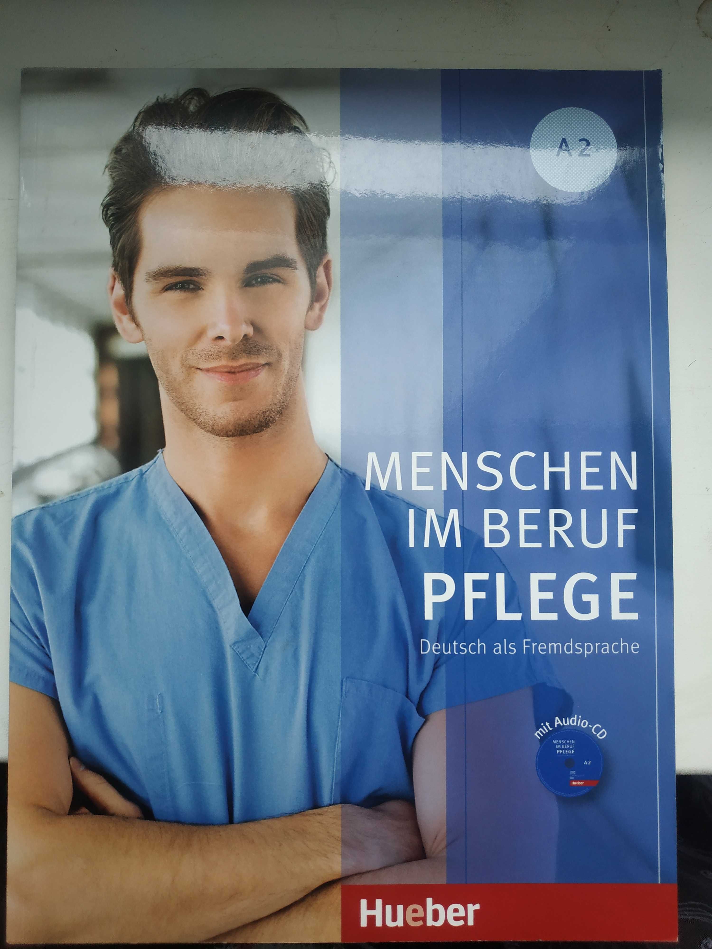 Німецька для мед працівників А2. Menshen im Beruf Pflege + аудіодиск.