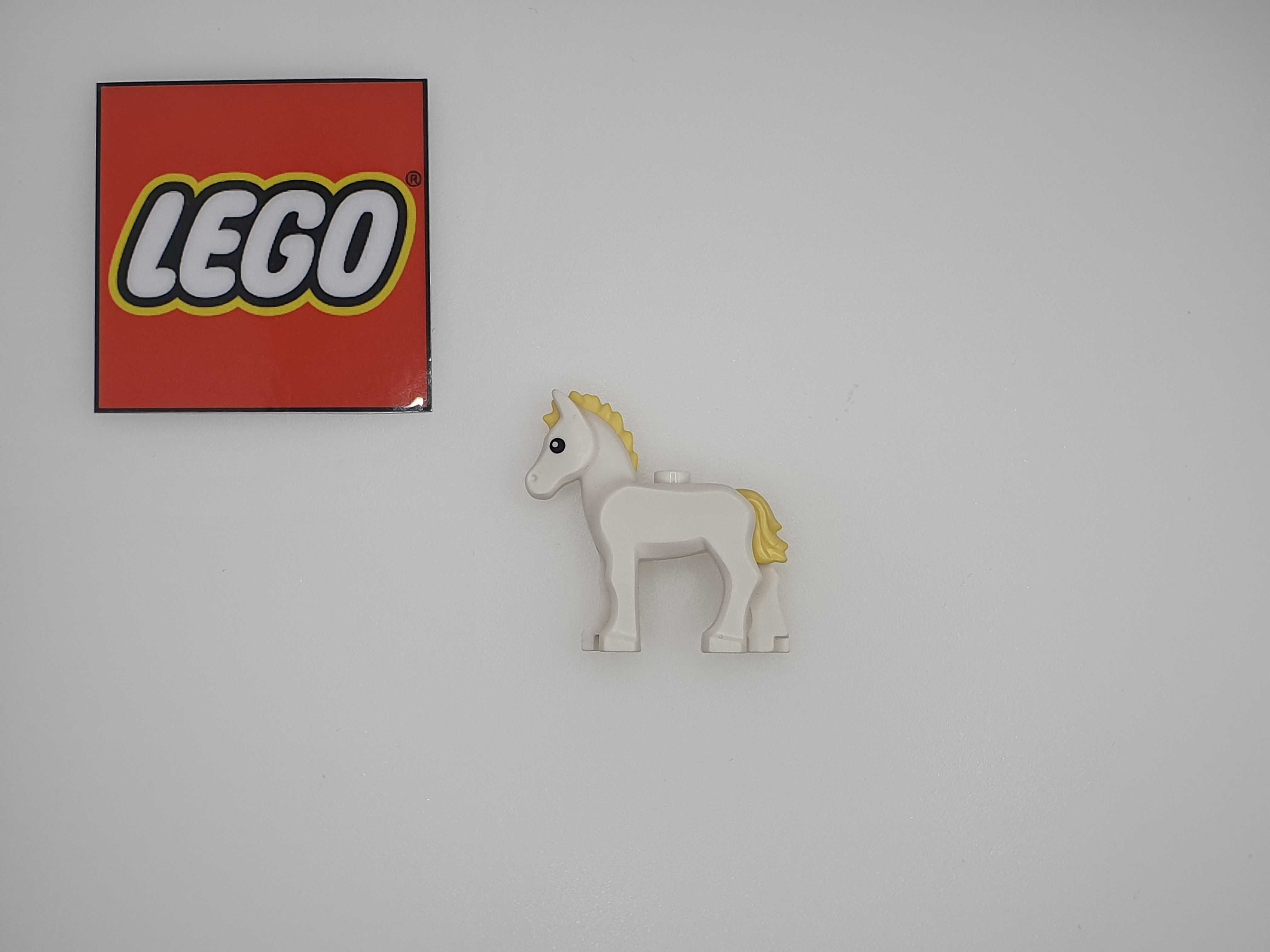 Lego figurka Horse, Foal with Stud on Back with Molded Bright