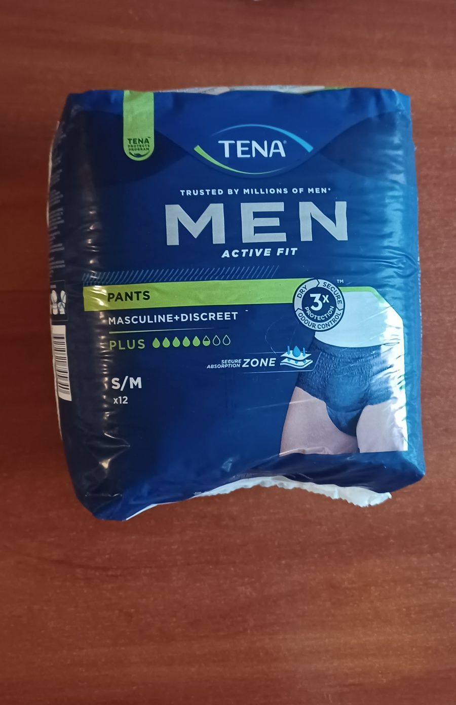 Tena mens pants S/M x12 pieluchomajtki