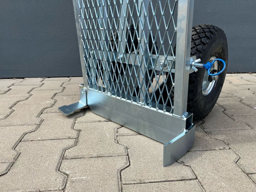 Wózek brukarski 40 cm ocynkowany – do pionowych rzędów kostki brukowej