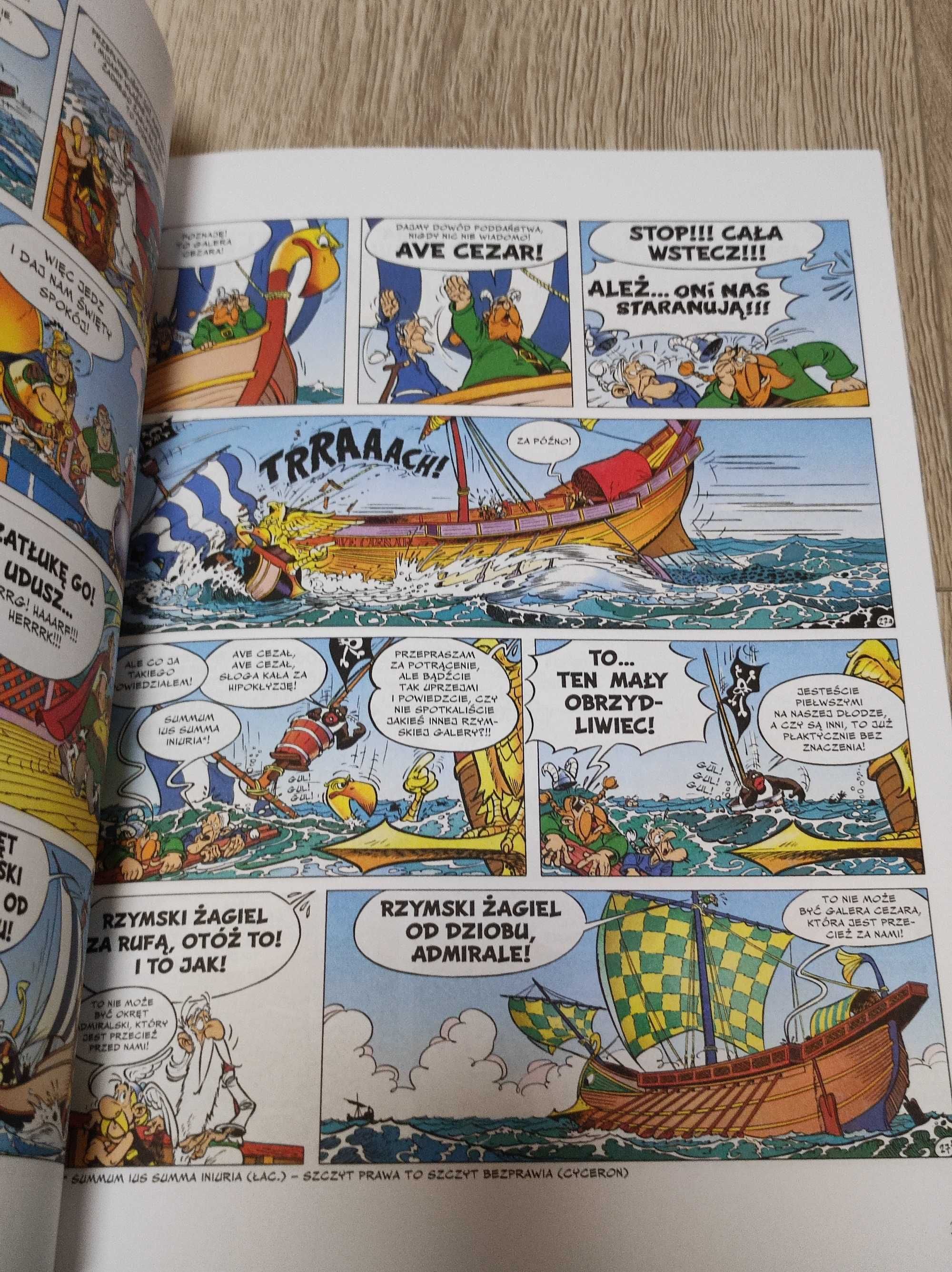 Komiks Asterix - Galera Obeliksa