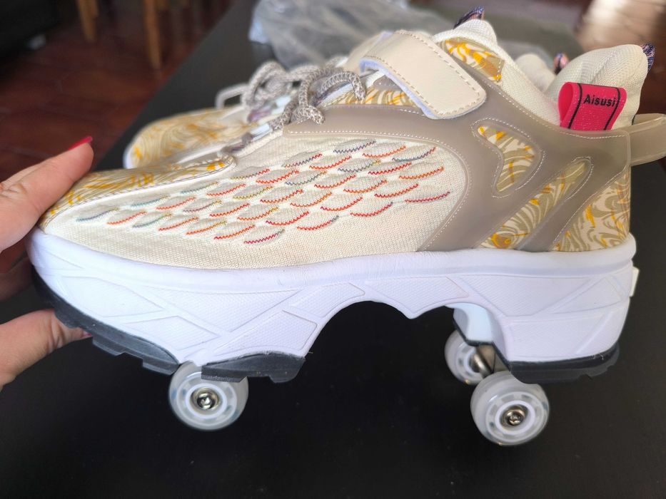 Tênis roller skate novos