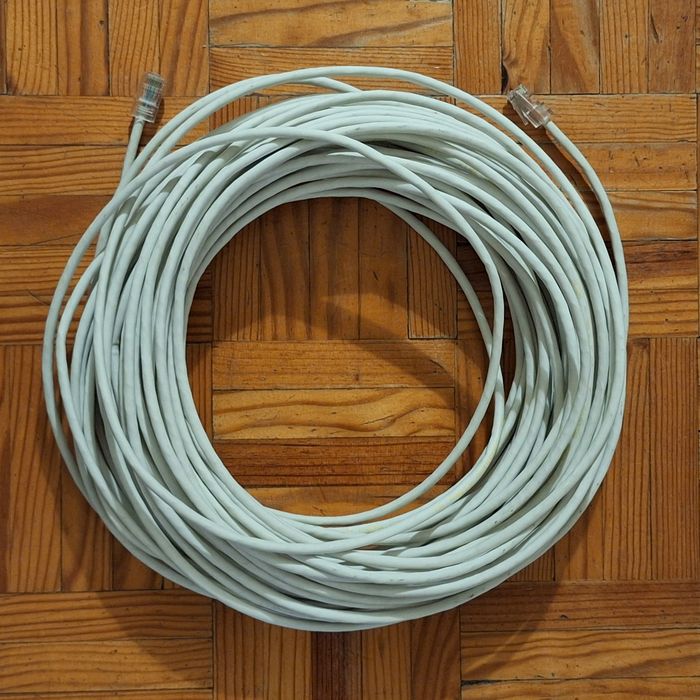 Cabo Ethernet Cat. 5E de 29 metros