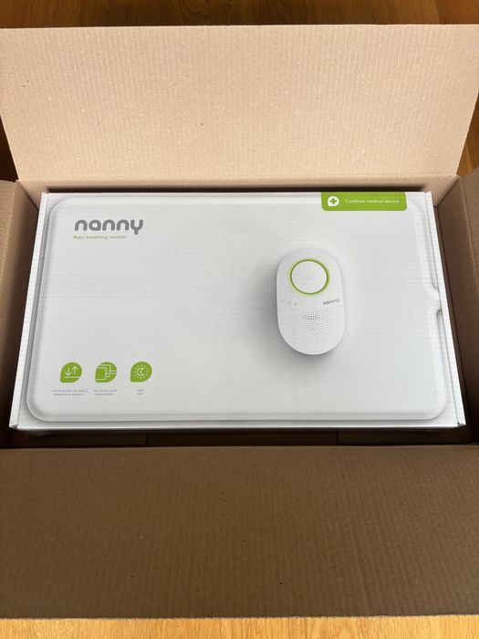 Nowy Nanny BM-03, medyczny monitor oddechu dla niemowląt