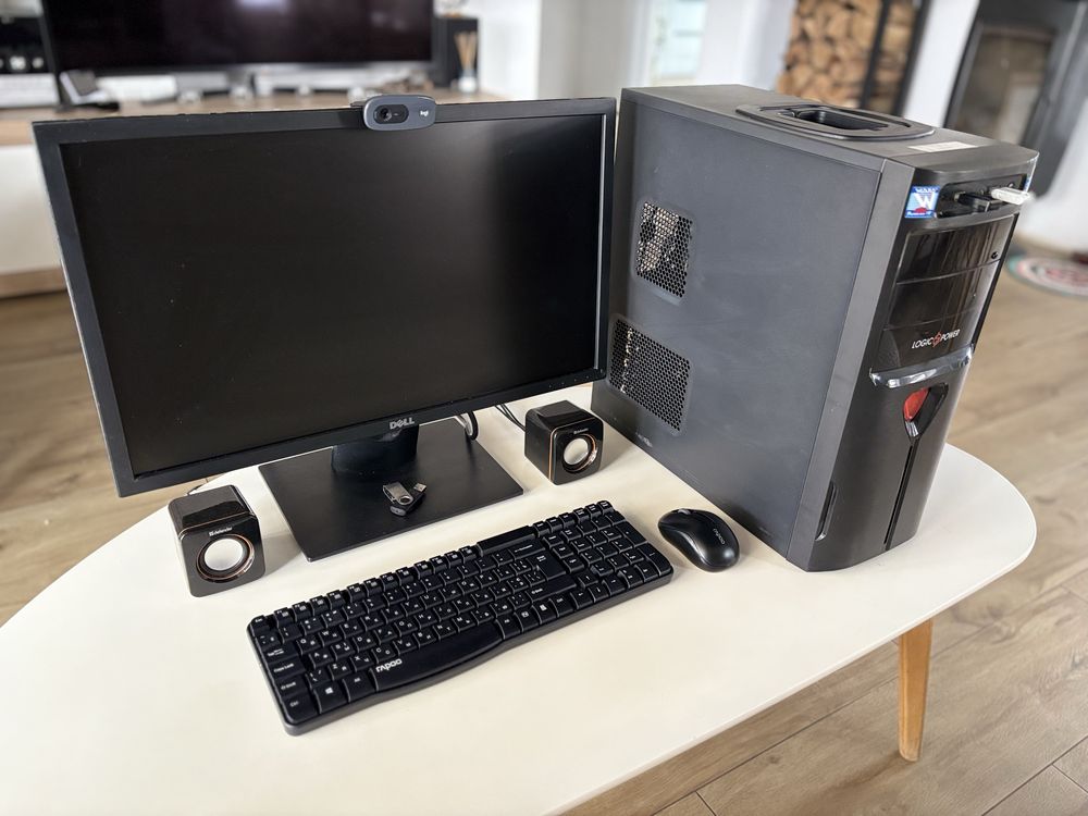 Компьютер Logic Power, монитор Dell, процесор Intel i7