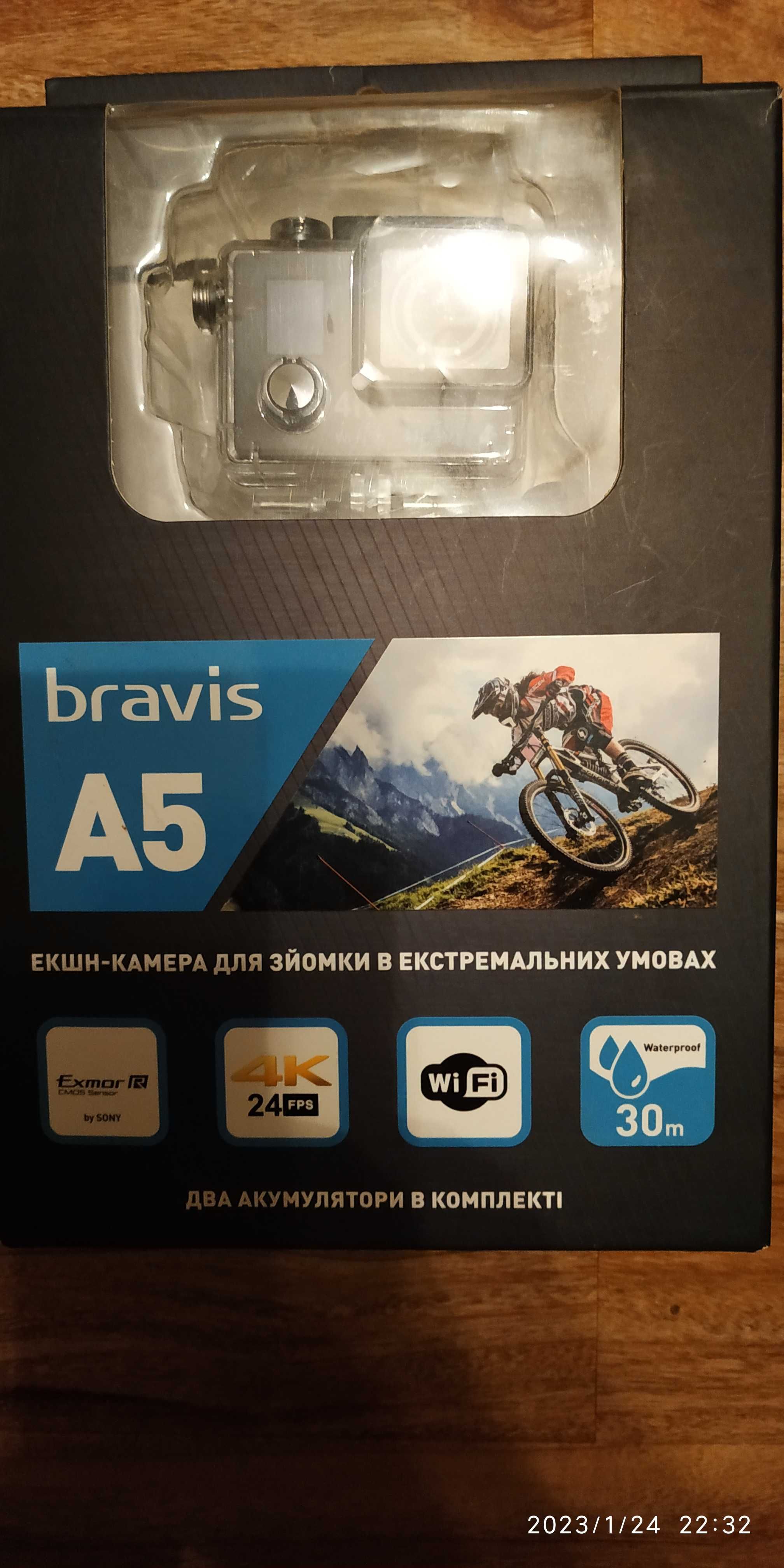 Экшн-камера/Action camera Bravis A5