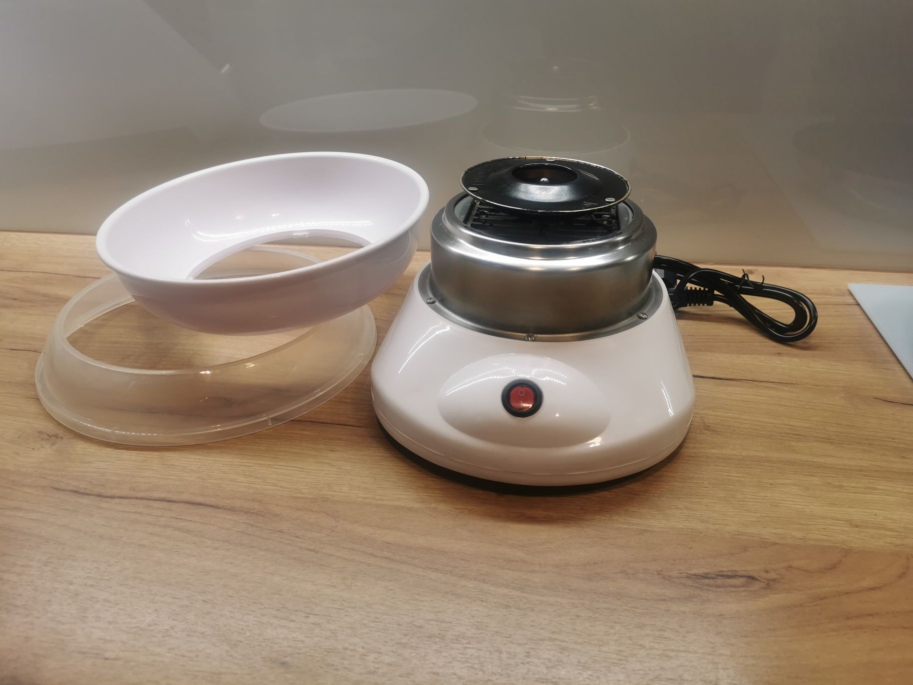 Urządzenie do waty cukrowej, wata cukrowa