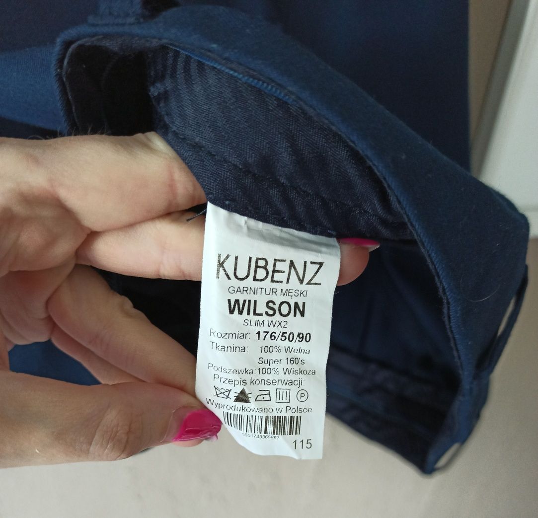 Garnitur męski Kubenz Wilson 170/50/90