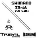 Карповая палкаShimano Tribal TX-4A 13ft 3.90m 3.5lb+ Intensity Удилище