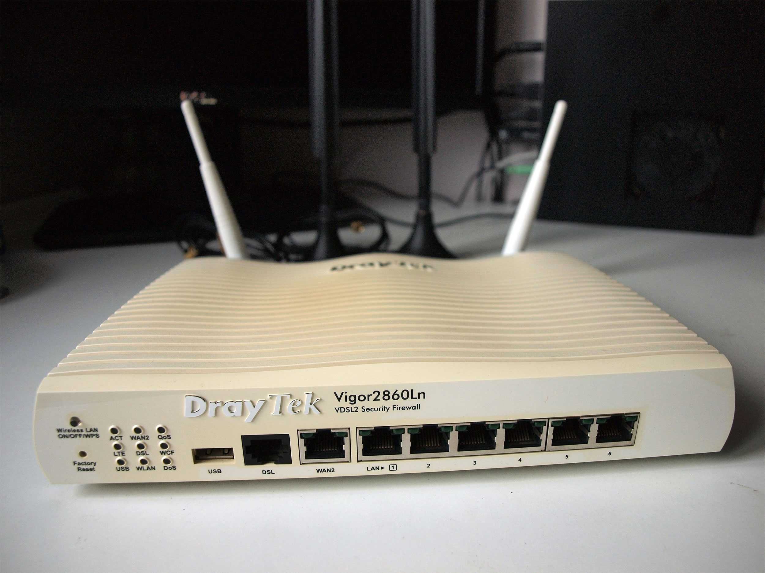 Router DrayTek Vigor2860Ln VDSL2 Security Firewall z GSM