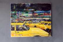Obraz, TAXI NEW YORK, USA K.Komarnicki