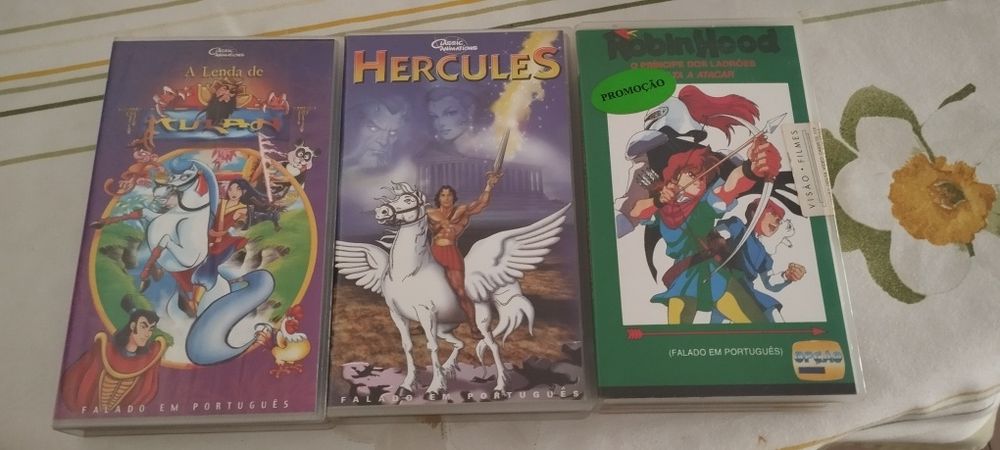 VHS Antigas, para colecionar