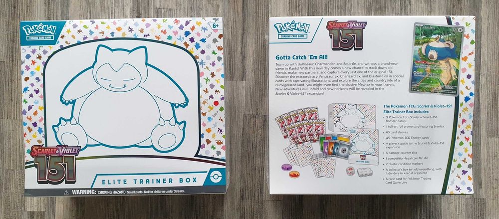 Pokémon TCG: Scarlet & Violet 151 Elite Trainer Box