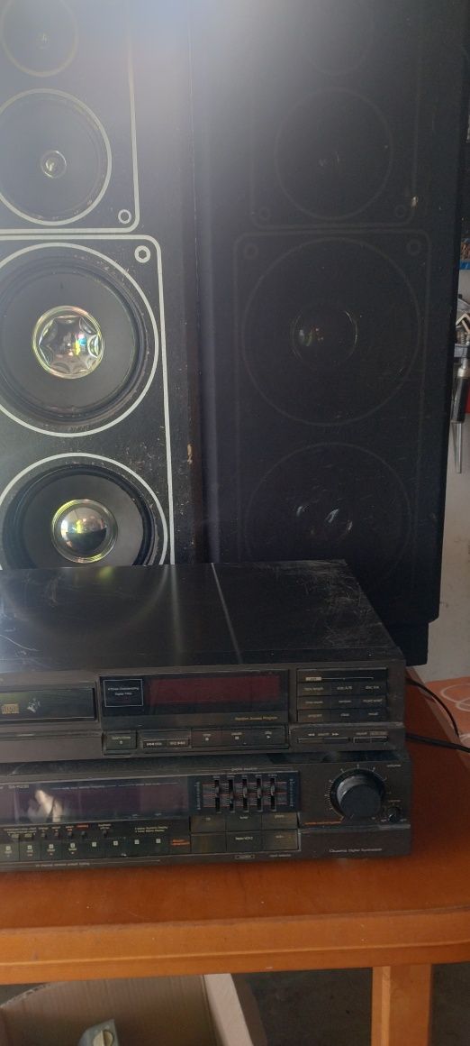 Technics CD Player i Stereo Receiver
