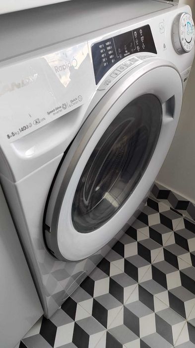 Máquina de LAVAR e SECAR roupa candy row 4856dwms7-s (8/5kg]