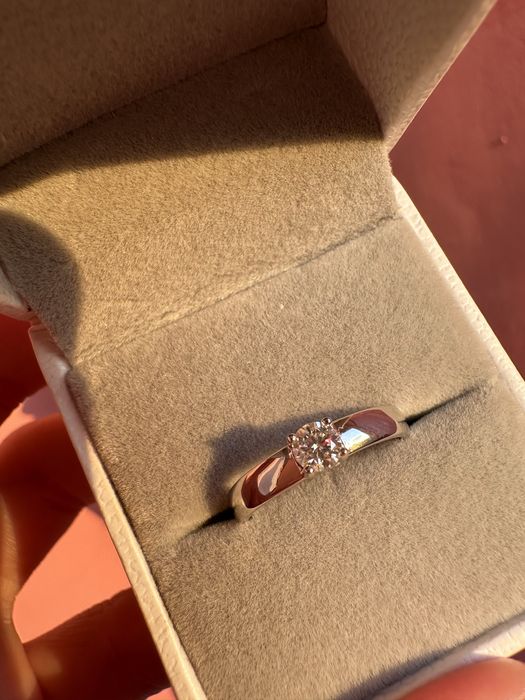 Срібні Каблучки з муасанітами. Лабораторні діаманти з сертифікатами