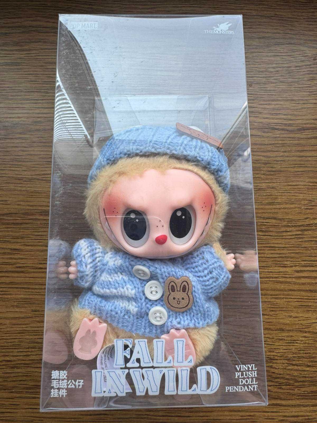 Мягкая игрушка брелок Лабубу Labubu в одязі 2 серія