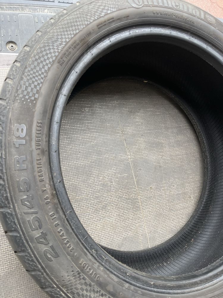 Резина летняя Continental R18 245/45