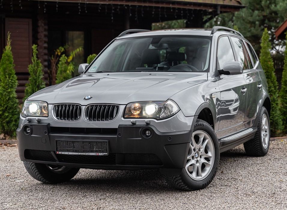 BMW X3 2.5i 192KM 4x4 Xenon Panorama Skóra Grzane Fotele Tempomat PDC Serwis