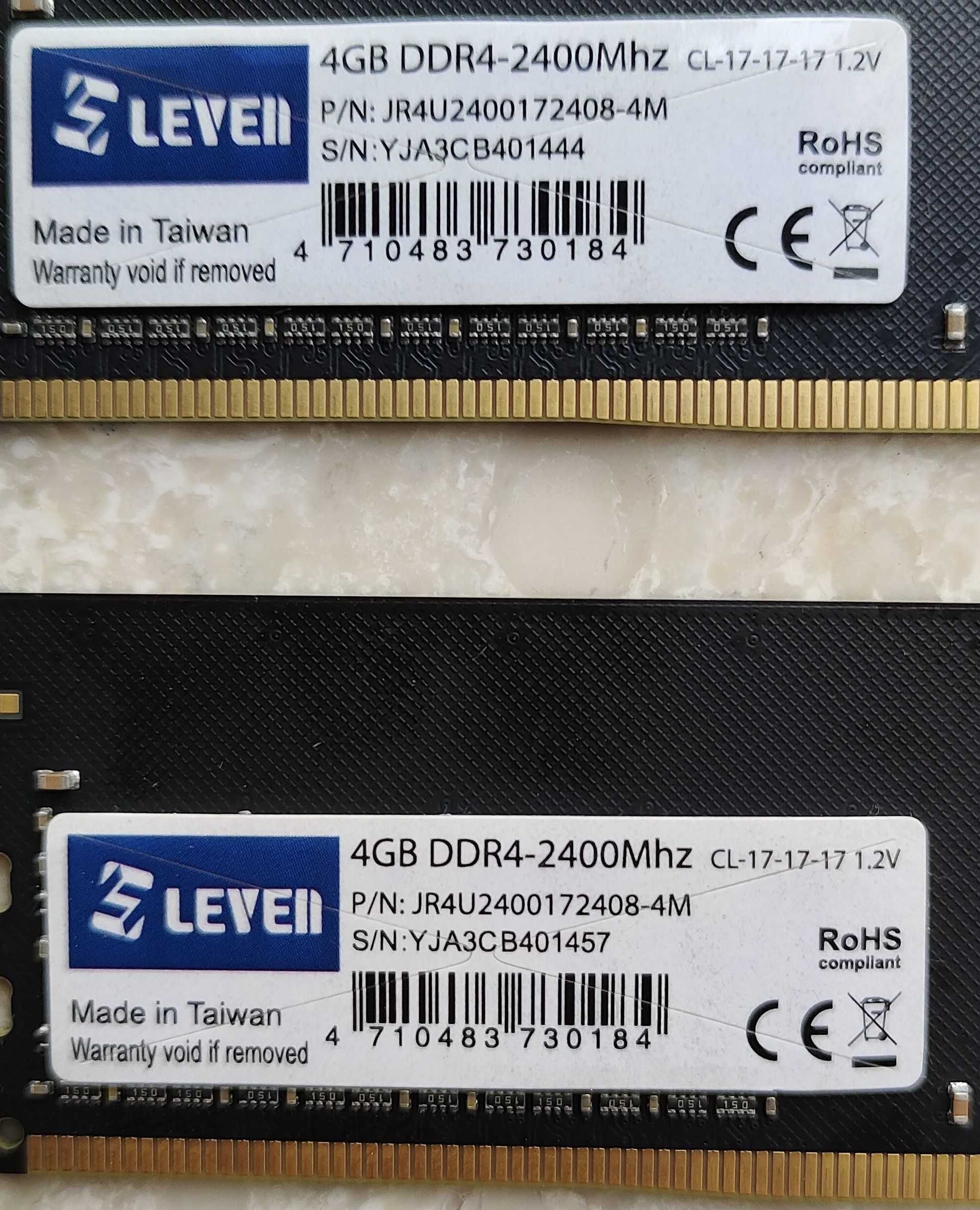 Пам'ять для ПК LEVEN 4GB DDR4 2400MHz  Модуль ОЗП
