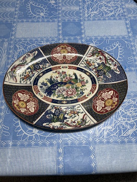 Travessa louça chinesa Porcelana