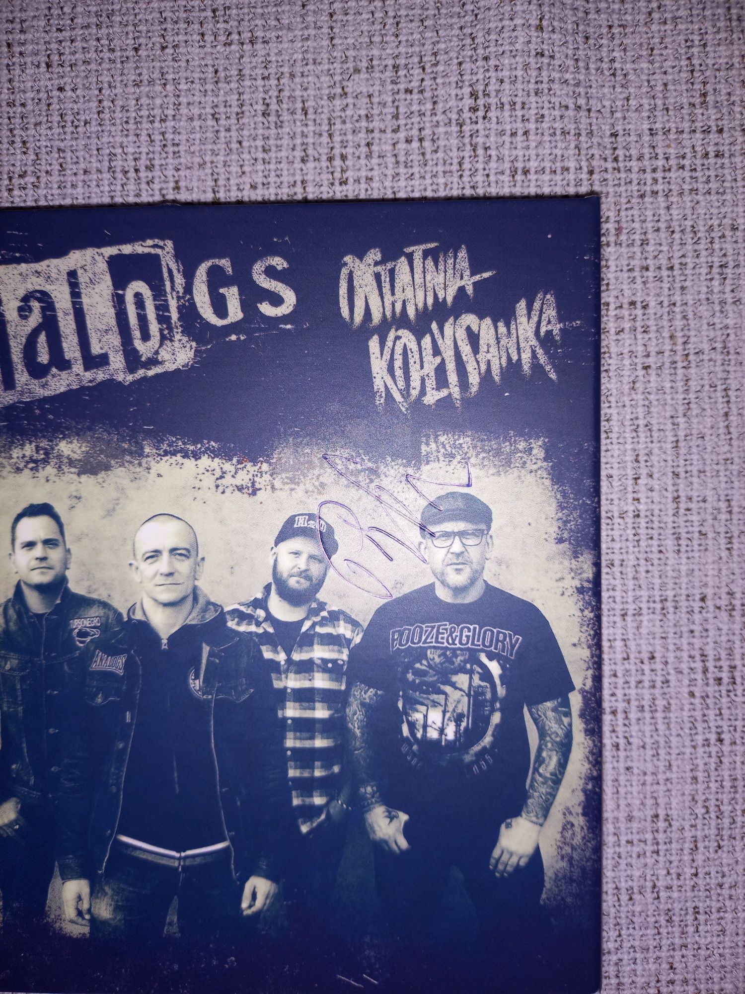 The Analogs Ostatnia Kołysanka CD z autografem