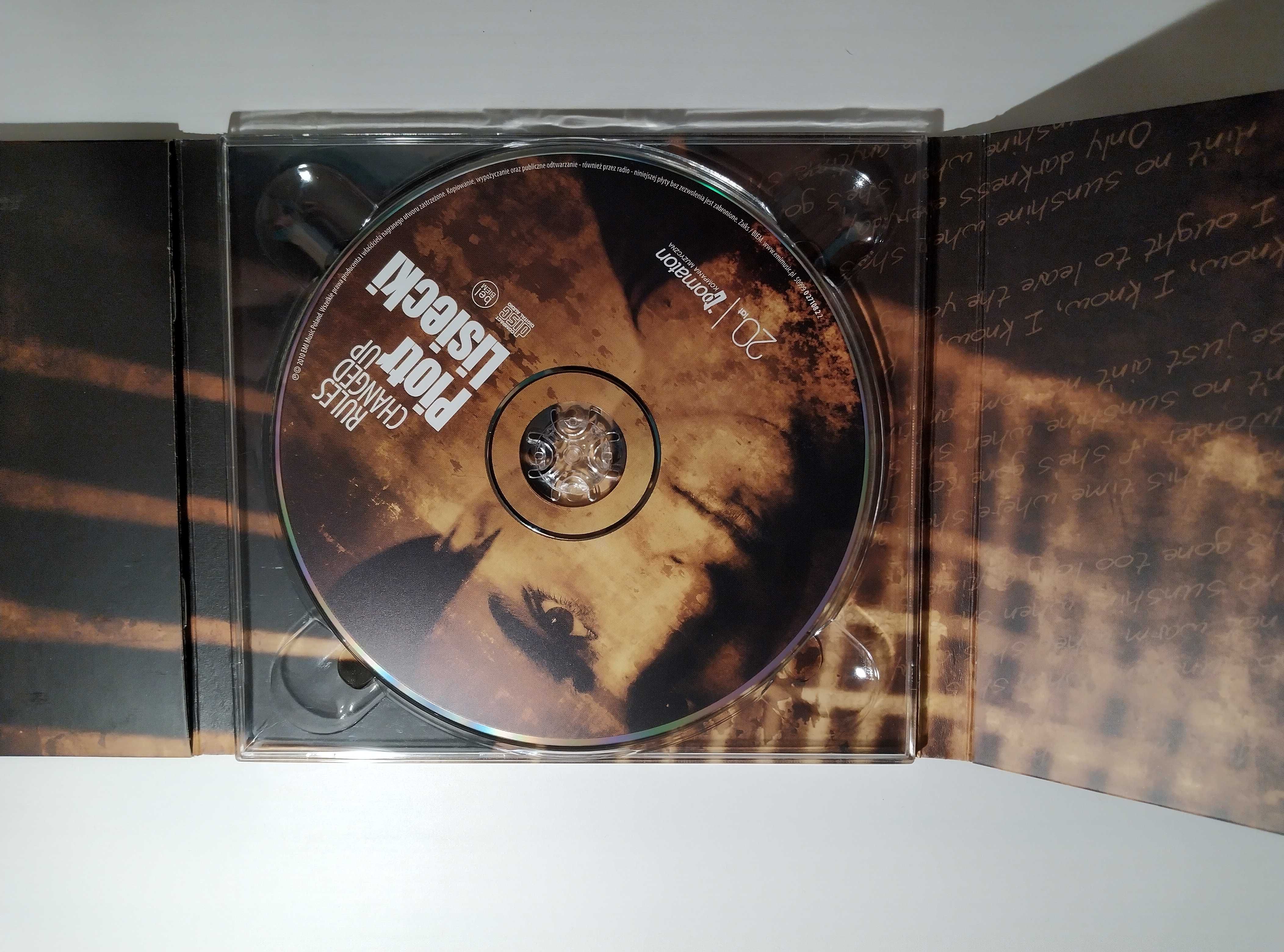 Piotr Lisiecki - Rules changed up - płyta CD