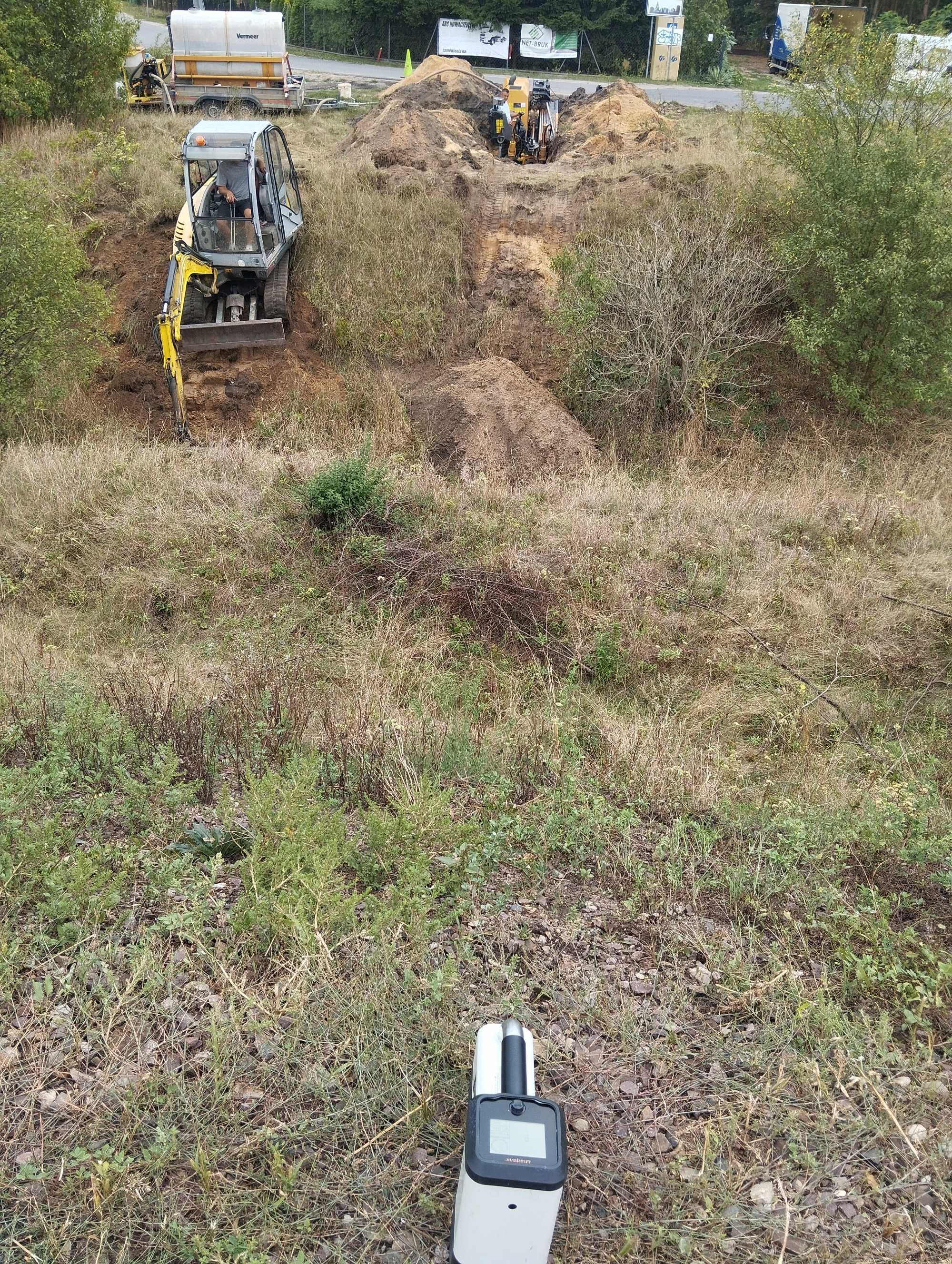 Budowa gazociągów,wodociągów,przyłączy, instalacji doziemnych,projekty