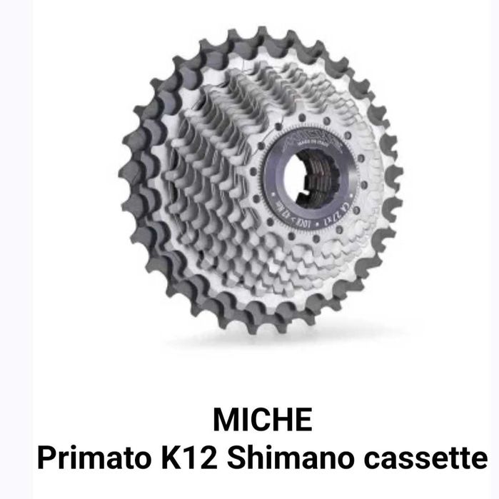 Cassete Miche shimano 12v
