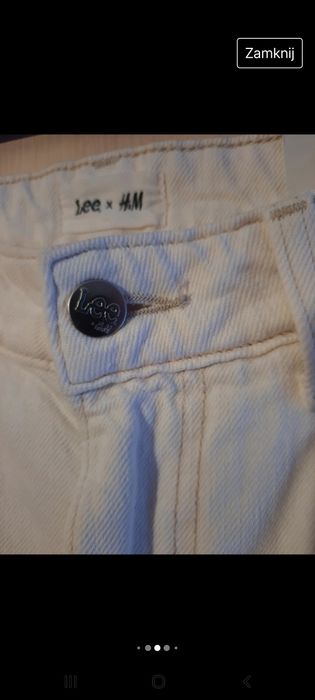 Spodnie dzinsowe LEE H&M