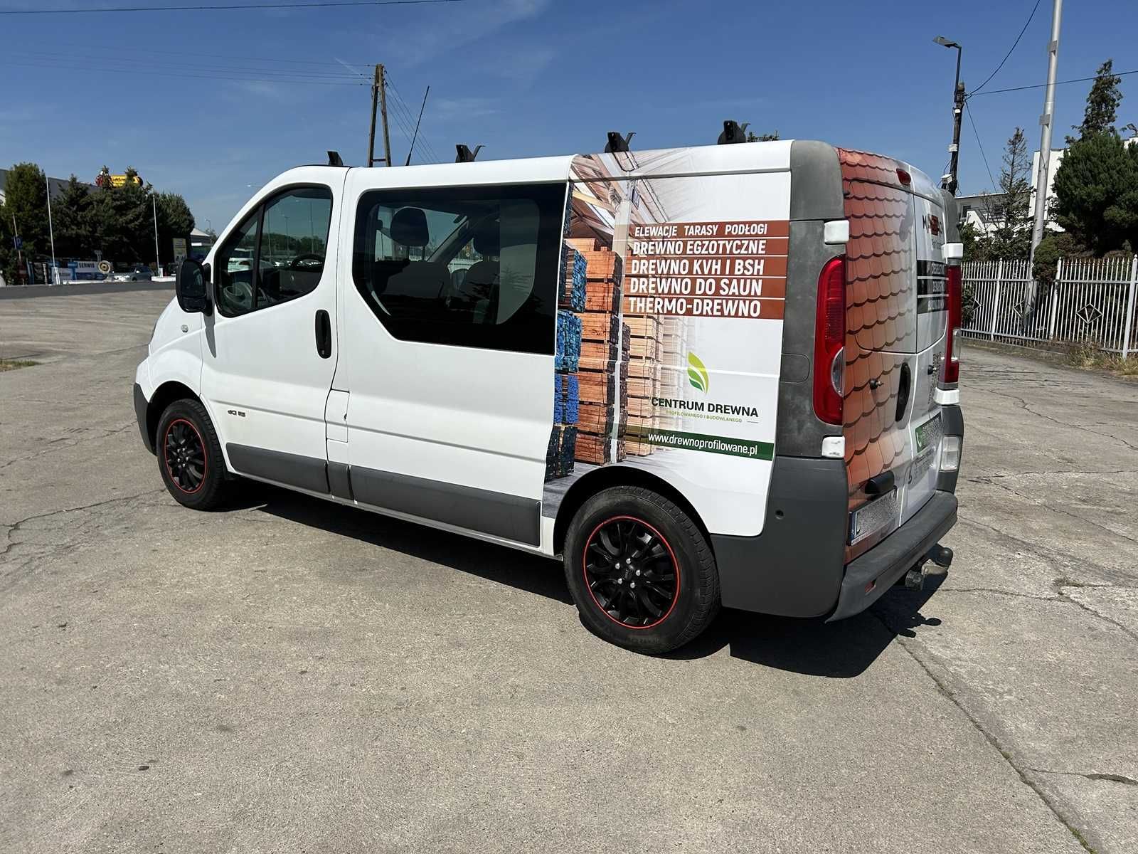 Renault Trafic 2,0 DCI brygadówka VAT 23% 6 osobowy klima