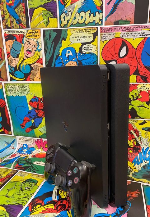 Konsola Sony Ps4 SLIM 500gb+5X GRA Lego,Nfs,Plants Gwaran 12m Szczecin