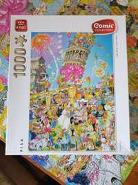 Puzzle King comic 1000 sztuk kompletne sprzedam