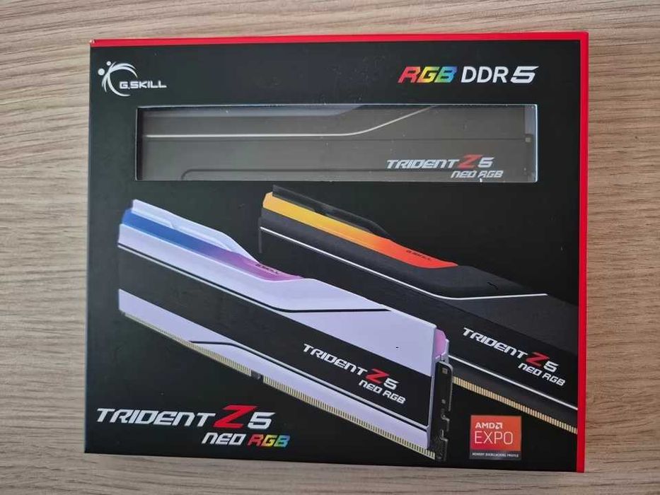 Pamięć RAM G.Skill RGB DDR5 6000mhz 2x16gb (32gb) OKAZJA
